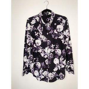 Theory Floral Blouse